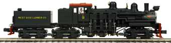 3-Truck Shay with Hi-Rail Wheels, West Side Lumber #9
