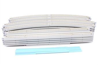 V17 Concrete slad double track set