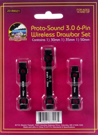 Proto Sound 3 6-Pin Wireless Drawber Set of 30MM, 35MM, and 50MM