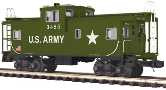 Extended Vision Caboose, US Army #3455