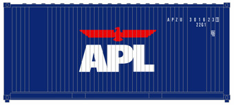 20' Containers, APL