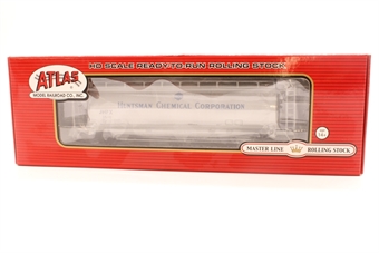 ACF 3-bay cylindrical hopper car #3510 'Huntsman Chemical'