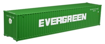 40' Standard Height Container, Evergreen