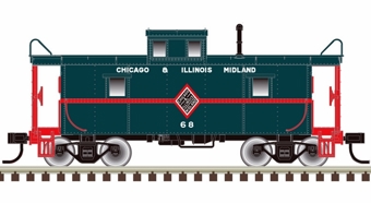 C&O Cupola Caboose, Chicago and Illinois Midland 68