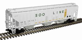 PS-4750 Covered Hopper, Soo Line