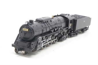 C62 4-6-4 in Unlettered Black