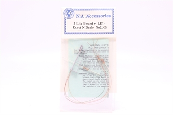 3 light single board signal