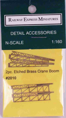 Etched Brass Crane Boom Kit (2)