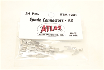 No. 3 spade connectors - pack of 24