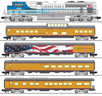 George H. W. Bush Funeral Train Set