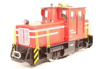 0-4-0 Diesel Switcher in 'Furka-Oberalp' Red Livery