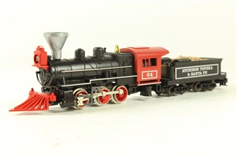 Minitrix 2087 Switcher 0-6-0 64 in AT&SF Santa Fe - Hattons