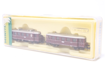 Class VT 75 909 2-car railbus of the DB