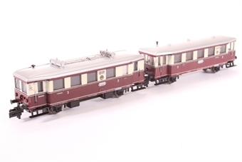2-Car Railcar VT135 & VB140 of the DRG