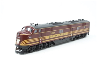 E7A EMD 3804 of the Boston and Maine Railroad