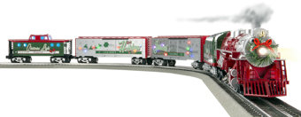 Christmas Express LionChief O Gauge Train Set with Bluetooth