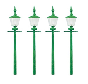 Station or street lamps - pack of four - plastic kit