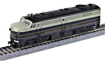 FA-2 Alco 4006 of the Baltimore and Ohio - digital sound fitted