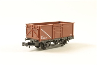Steel mineral wagon in LMS brown 616014