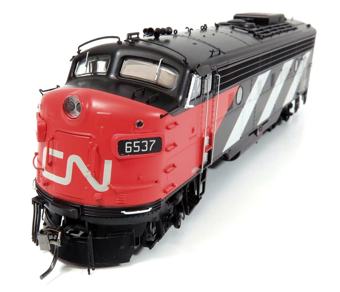 FP9A GMD 6537 of the Canadian National - digital sound fitted