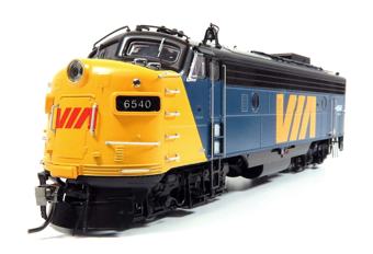 FP9A GMD 6540 of the Via Rail Canada - digital sound fitted