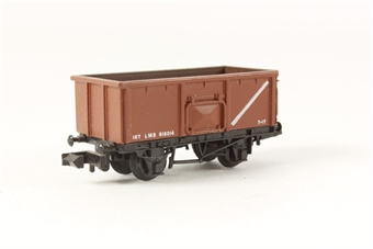 16t Mineral Wagon B565010 in BR Dark Grey