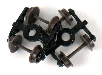 Caboose Friction-Bearing Trucks without Couplers