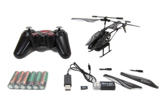Remote Control Helicopter with 1.3MP camera and 512MB Micro SD card