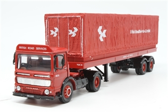 AEC Mercury Tilt Trailer & Load in BRS Livery