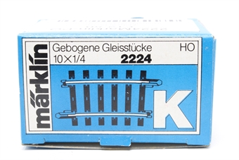 K Track Curved Track 360mm Radius 7 Degree