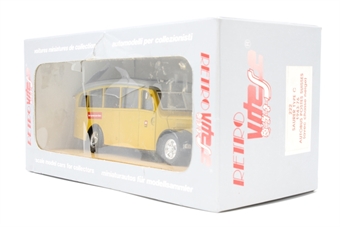 Saurer Type C Swiss Postbus with Snow Plough