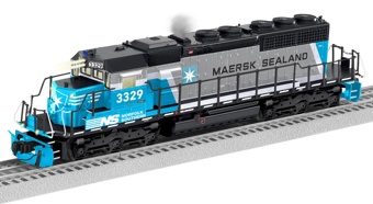 BTO Legacy SD40-2, Maersk/Sealand #3329