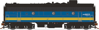 F9B EMD 6652 of Via Rail Canada
