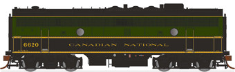F9B EMD 6633 of the Canadian National - digital sound fitted 