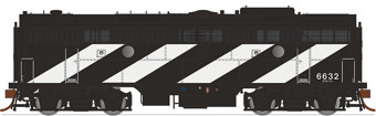 F9B EMD 6628 of the Canadian National - digital sound fitted 