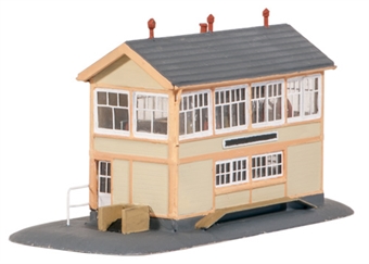 GWR-style wooden signal box - plastic kit