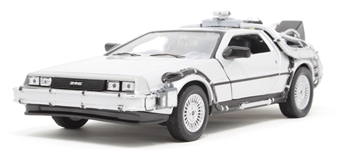 DMC DeLorean time machine - Back to the Future 2