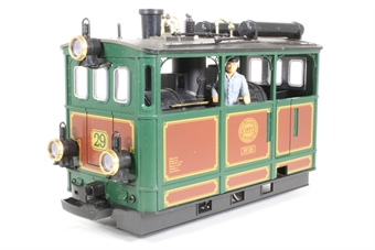 0-4-0 Tram Loco 'Elias' No. 29 with Driver