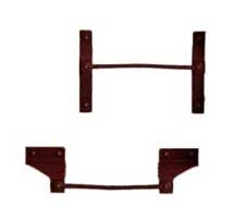 End Grab Irons - Red Oxide 4 Pairs