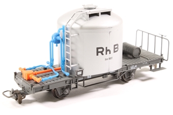 Cement Wagon Uce 8017 of the Rhaetian Railway