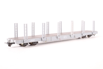 4-Axle Stake Wagon, Type Sp-w 8354 with Timber Load of the Rhaetian Railway