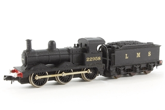 LMS Class 2F 0-6-0 22958 in LMS Black