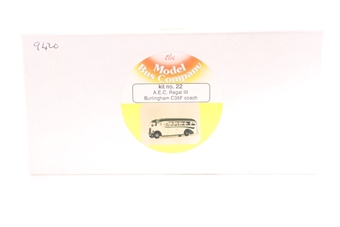 AEC Regal III Burlingham C35F Coach Kit