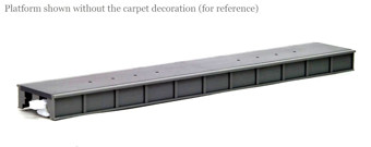 20th Century Limited Red Carpet Island Platform Kit