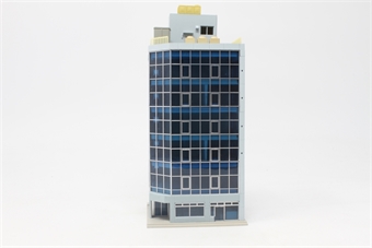 Diotown Metro 6 Floor Office Corner Building - Blue