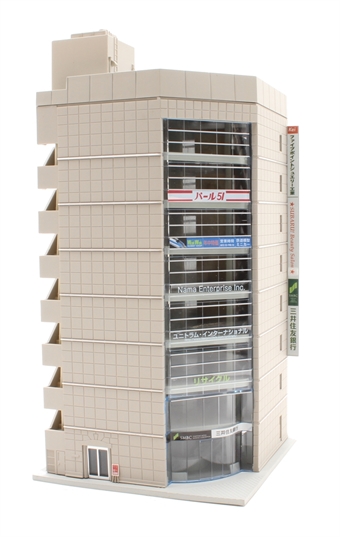 Diotown 8 Floor Corner Office Block Grey (Pre-Built)