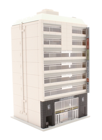 Diotown 8 Floor Office Block Grey/Black (Pre-Built)