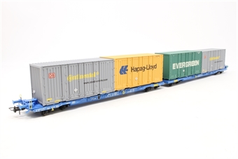 Megafret Double Container Wagons