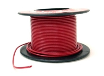 Single core wire - red - 35'