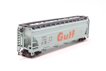 4-bay ACF 5250 covered hopper of Gulf - green and orange 52463